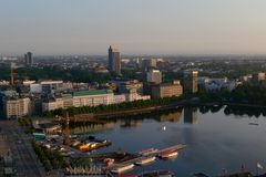 Blick auf die Binnenalster