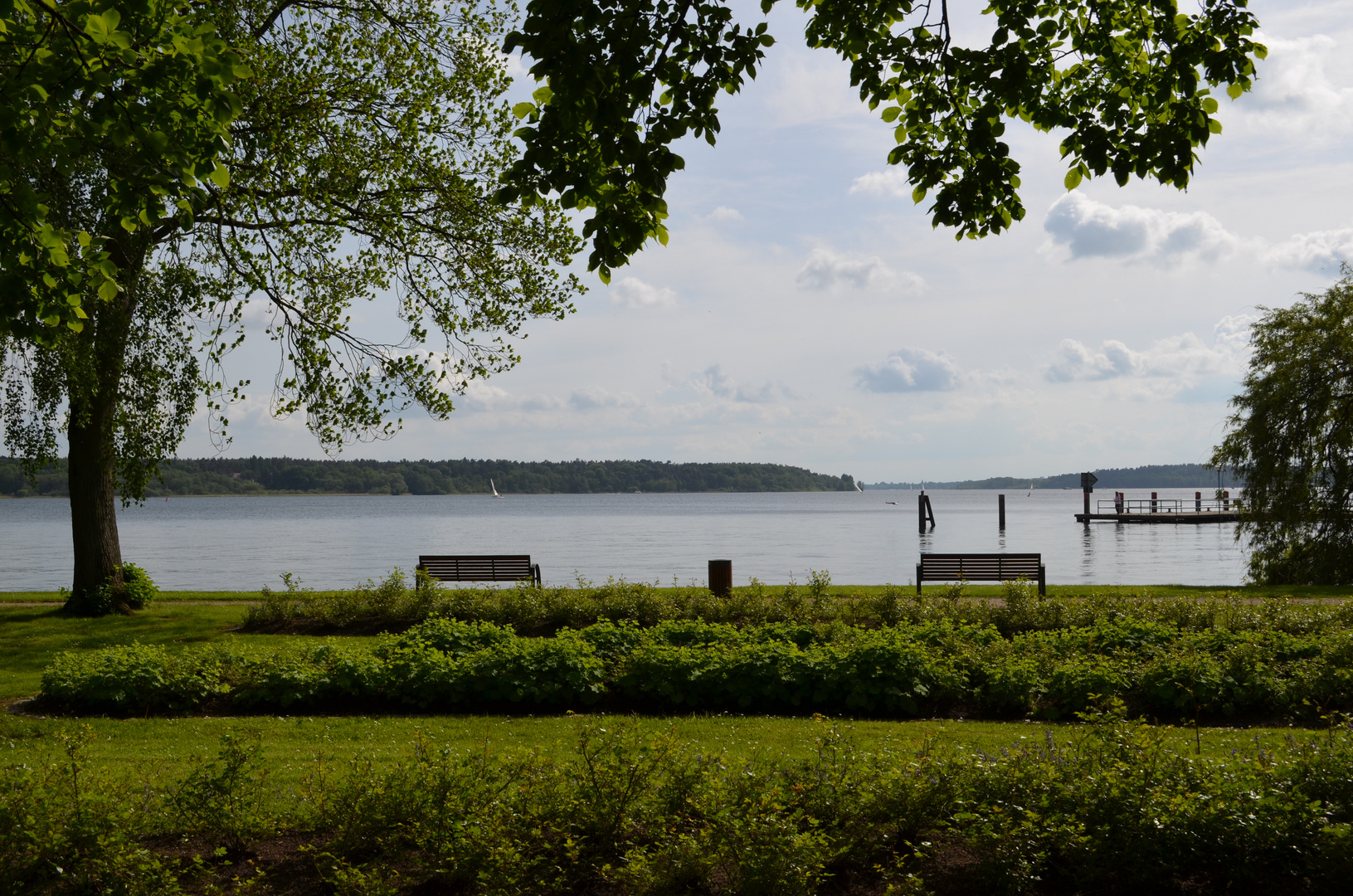 Blick auf die Binnenmüritz