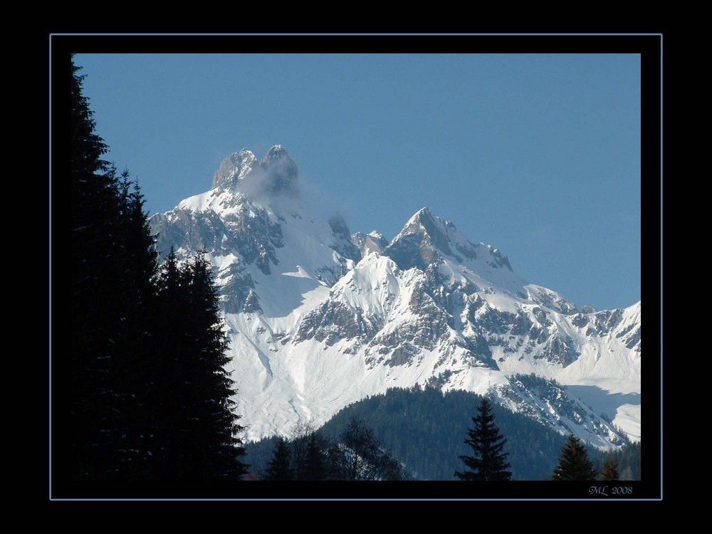 Blick auf die Bischofsmütze