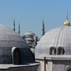 Blick auf die Blaue Moschee