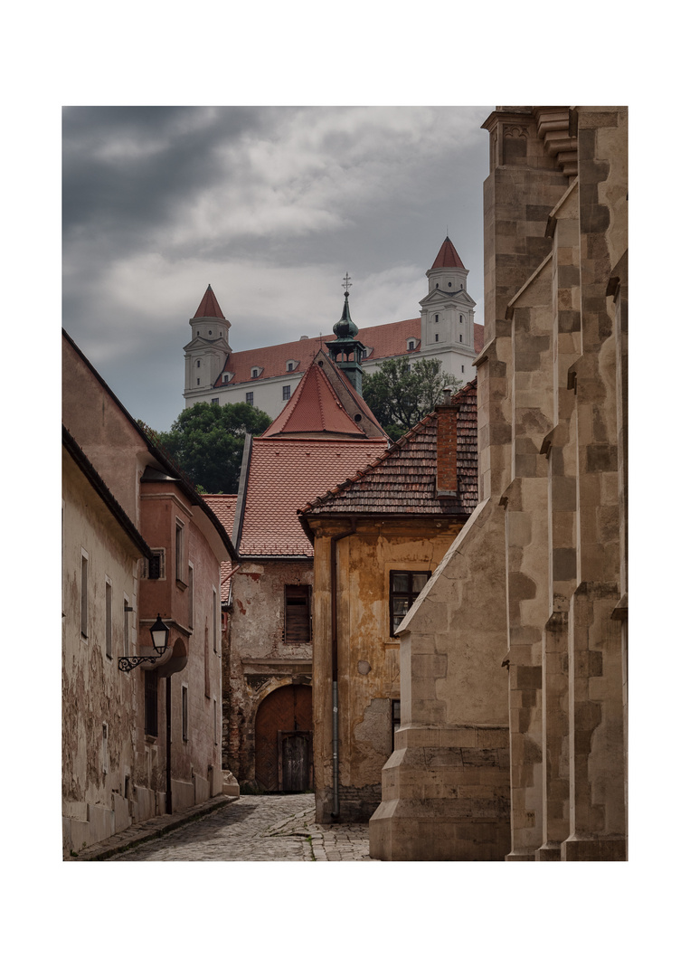 Blick auf die "Bratislavský hrad"