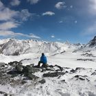 Blick auf die Britanniahütte