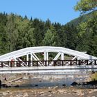 Blick auf die Brücke in Spindler Mühle