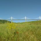 Blick auf die Brücke von Millau 2.Version