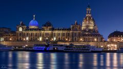 Blick auf die Brühlsche Terrasse