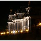 Blick auf die Brühlsche Terrasse in Dresden