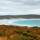 Blick auf die Bucht von Lucky Bay.