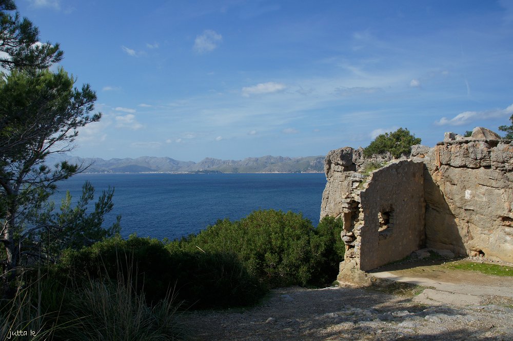 Blick auf die Bucht von Port Pollença