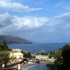 Blick auf  die Bucht von Taormina