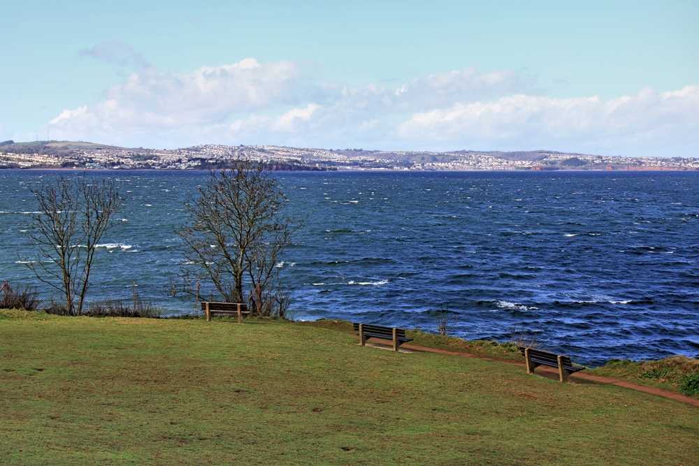 Blick auf die Bucht von Torquay