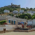 Blick auf die Burg Asklipeiou in Asklipios Rhodos