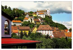 Blick auf die Burg Egloffstein