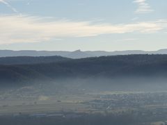 Blick auf die Burg Hohenzollern