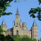 Blick auf die Burg Hohenzollern