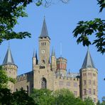 Blick auf die Burg Hohenzollern