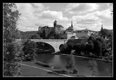 Blick auf die Burg Loket