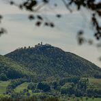 Blick auf die Burg Teck