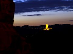 Blick auf die Burg Vetzberg