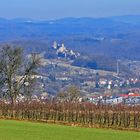 Blick auf die Burgruine Rötteln vom Tüllinger Hügel