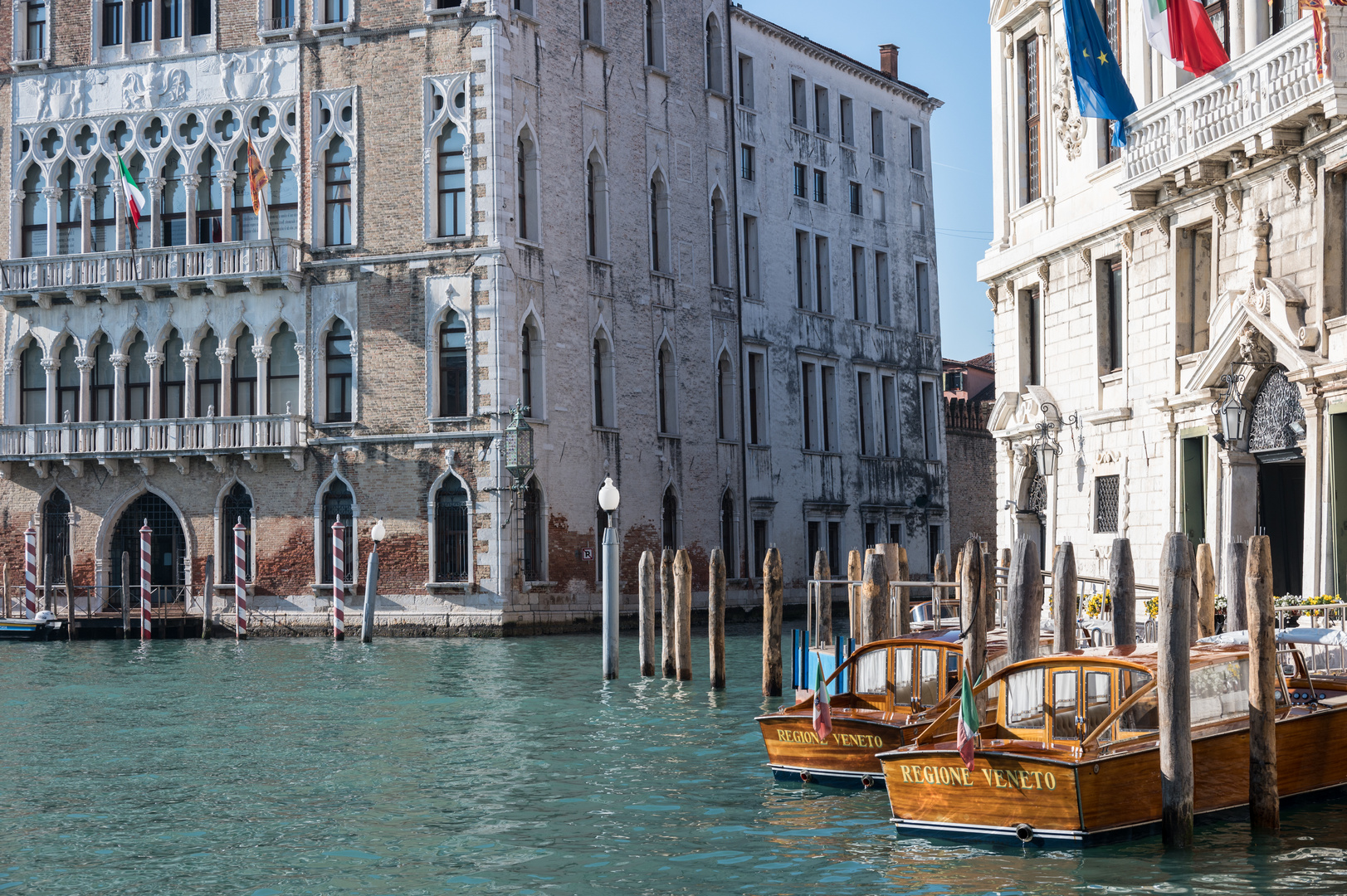 Blick auf die Ca' Foscari