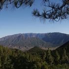 Blick auf die Caldera de Taburiente