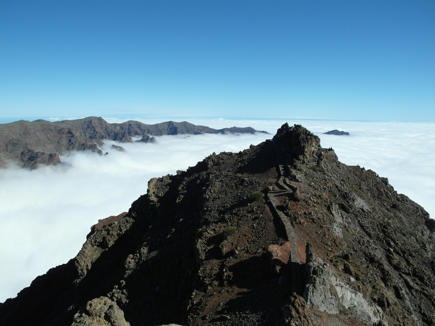 Blick auf die Caldera de Taburiente