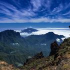 Blick auf die Caldera de Taburiente in La Palma