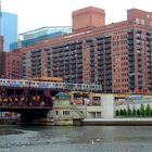 Blick auf die Chicago Elevated