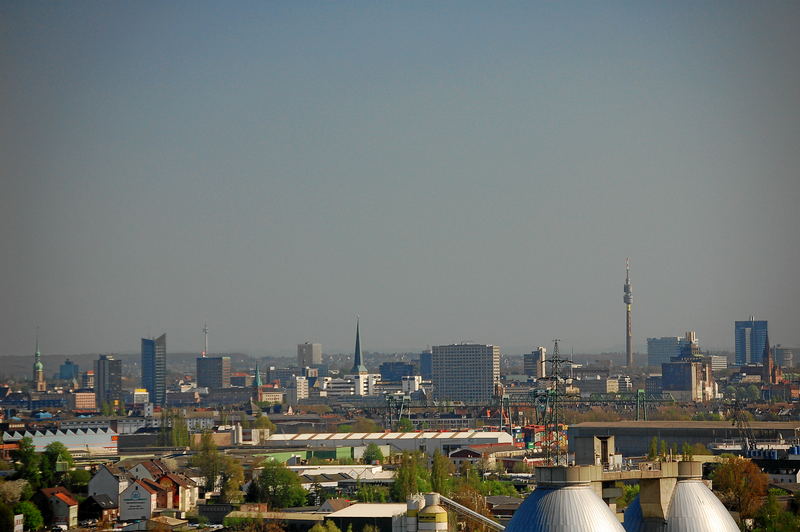 Blick auf die City