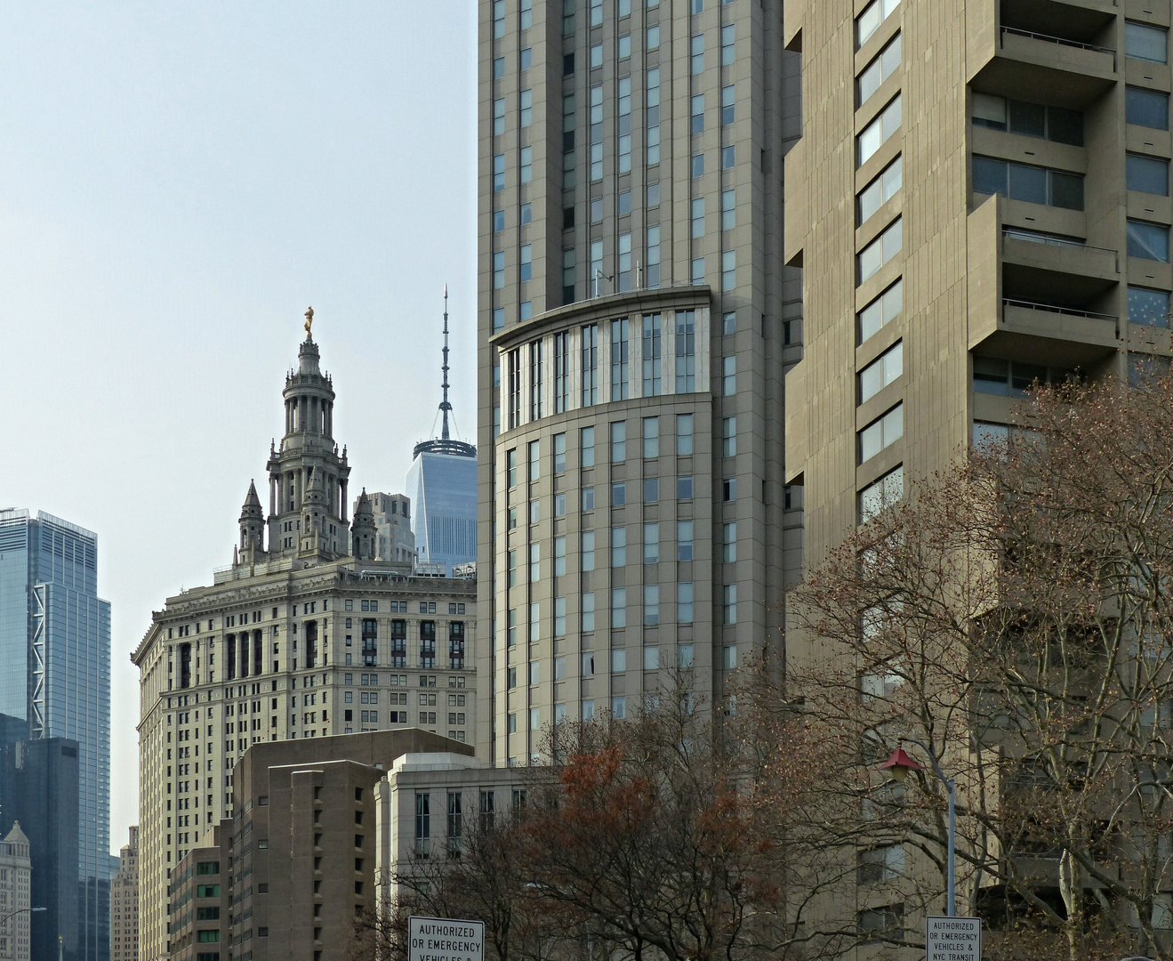 Blick auf die City Hall