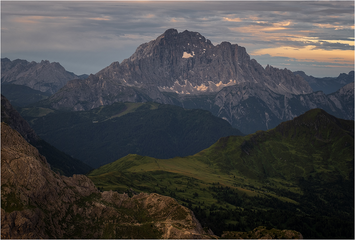 Blick auf die Civetta