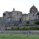 Blick auf die Compania de Jesus in Cusco