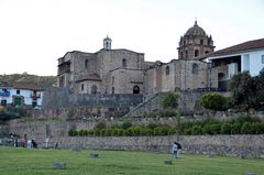 Blick auf die Compania de Jesus in Cusco