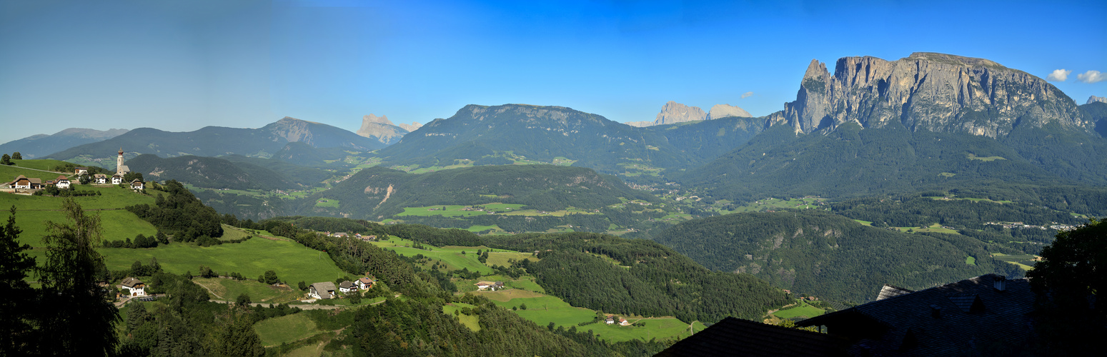 Blick auf die Dolomiten