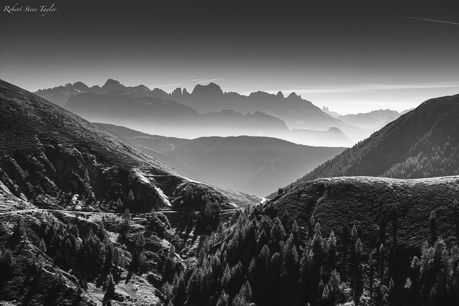 Blick auf die Dolomiten