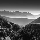 Blick auf die Dolomiten