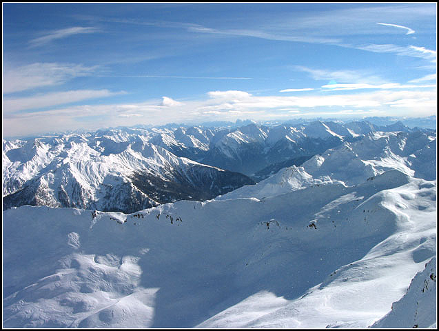 Blick auf die Dolomiten