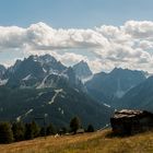 Blick auf die Dolomiten