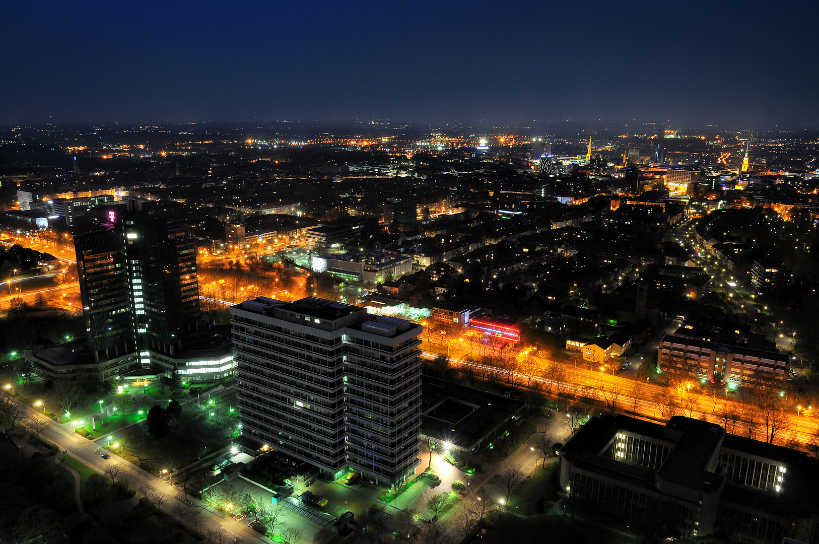 Blick auf die Dortmunder City