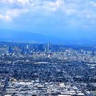 Blick auf die Downtown von Los Angeles