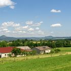 Blick auf die drei Stauferberge