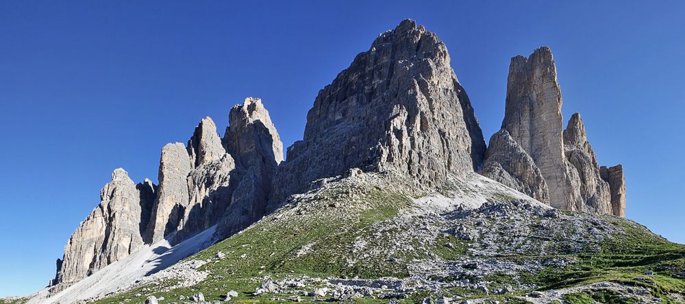 Blick auf die Drei Zinnen