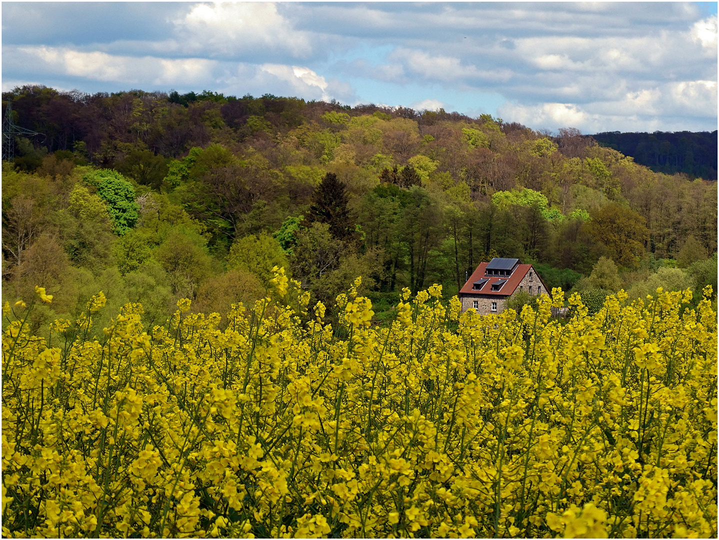 Blick auf die ehemalige Aprather Mühle