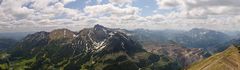 Blick auf die Eisenerzer Alpen