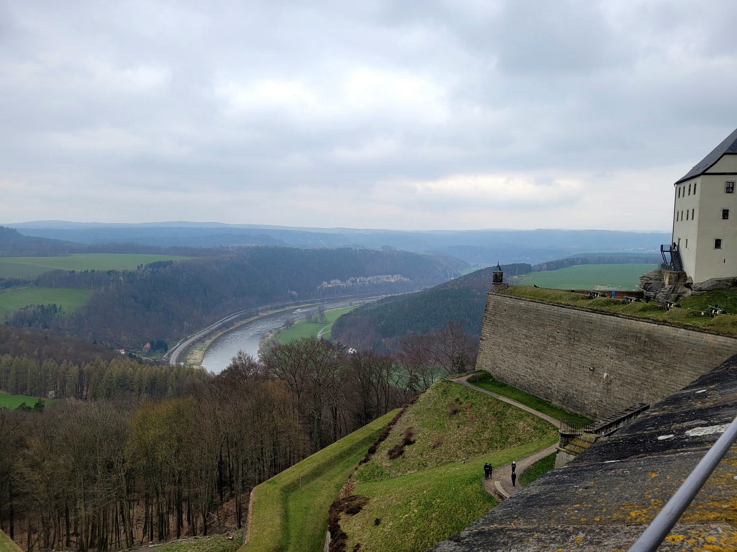 Blick auf die Elbe 