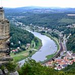 Blick auf die Elbe und Bad Schandau…