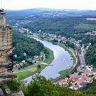 Blick auf die Elbe und Bad Schandau…