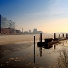 Blick auf die Elbphilharmonie