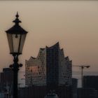 Blick auf die Elbphilharmonie