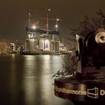 Blick auf die Elbphilharmonie